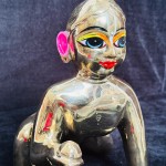Laddu Gopal Ji 10No. Brass (Eye Painted)