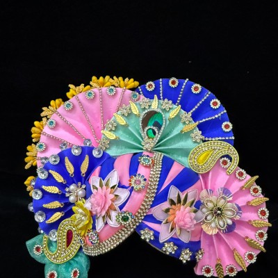 Laddu Gopal Pagdi 12 No.(Jari Pagdi)