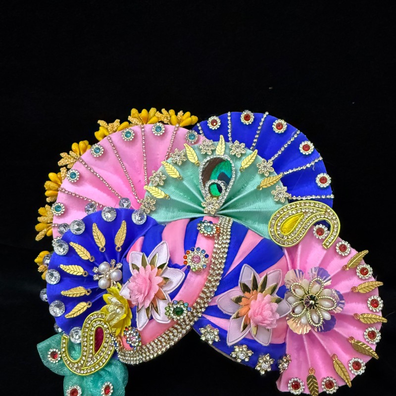 Laddu Gopal Pagdi 12 No.(Jari Pagdi)