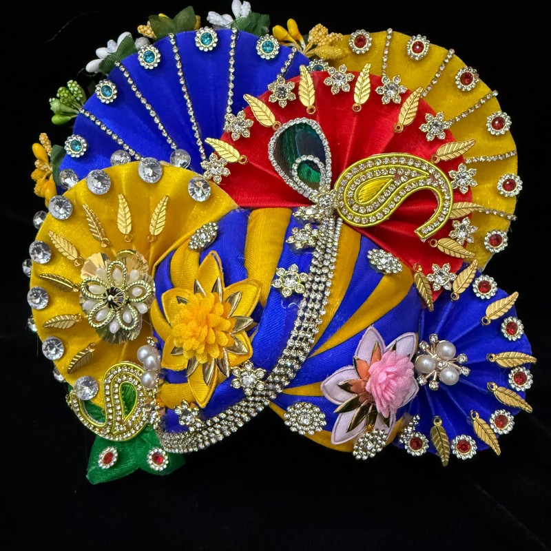 Laddu Gopal Pagdi 12 No.(Jari Pagdi)