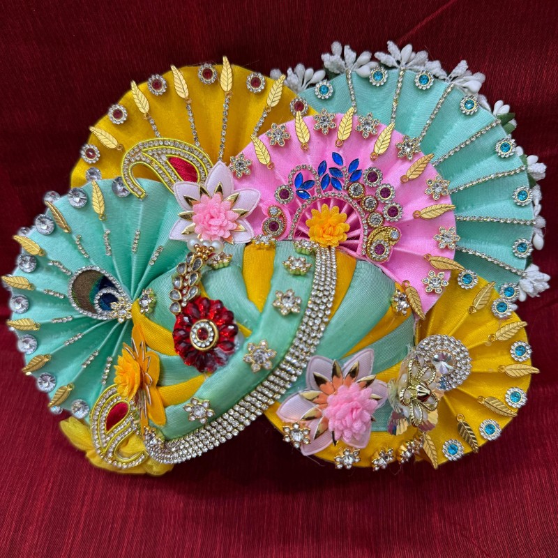 Laddu Gopal Pagdi 16no.(Jari Pagdi)