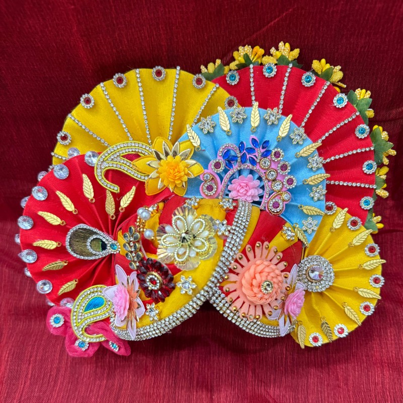 Laddu Gopal Pagdi 16no.(Jari Pagdi)