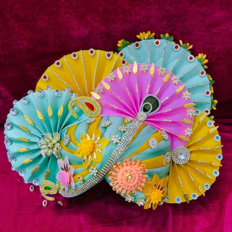 Laddu Gopal Jari Pagdi 21no.