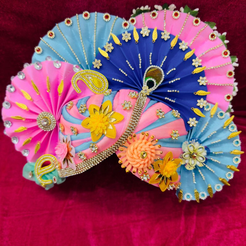 Laddu Gopal Jari Pagdi 21no.