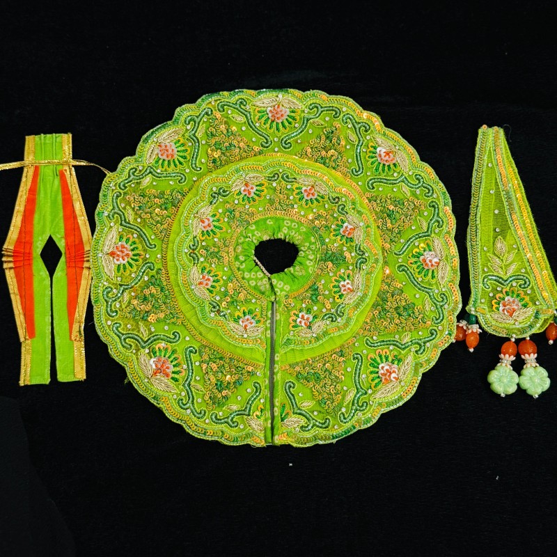 Laddu Gopal Dress 2/4/5/6 (Jari Dress)