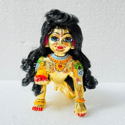 Laddu Gopal Curly Hair (Kesh) 10-16no
