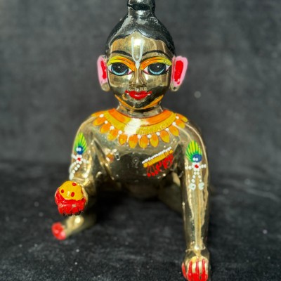Laddu Gopal Ji 10no. (Brass)