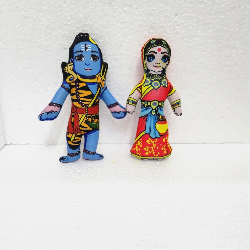 Shiv Parvati Ji (Soft Toy)